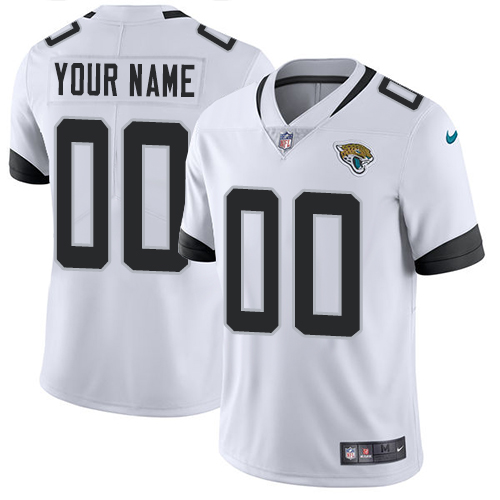 Men's Jacksonville Jaguars ACTIVE PLAYER Custom White NFL Vapor Untouchable Limited Stitched Jersey
